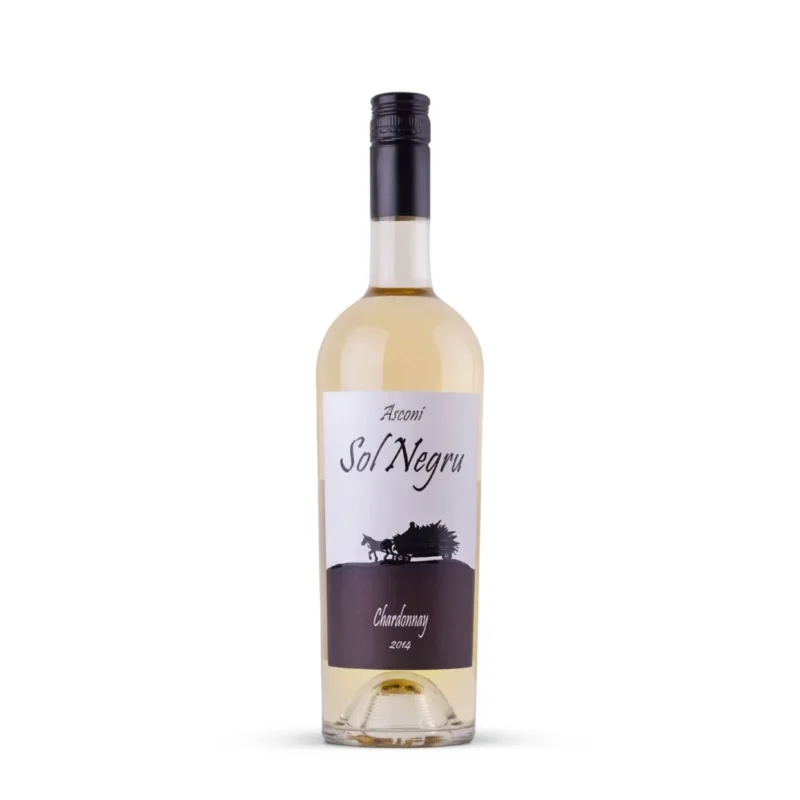 chardonnay 2014 sol negru; white wine